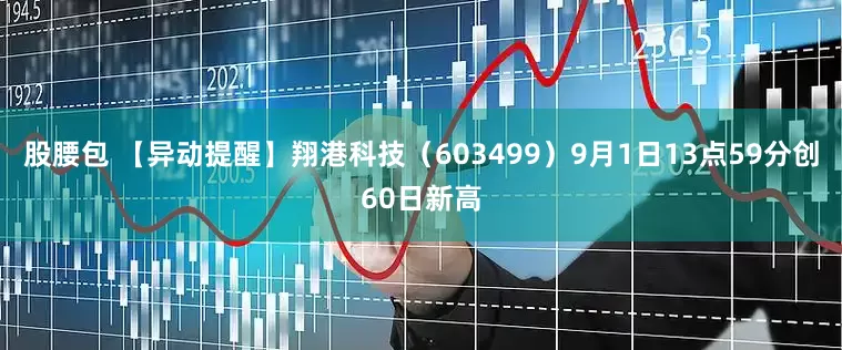 股腰包 【异动提醒】翔港科技（603499）9月1日13点59分创60日新高