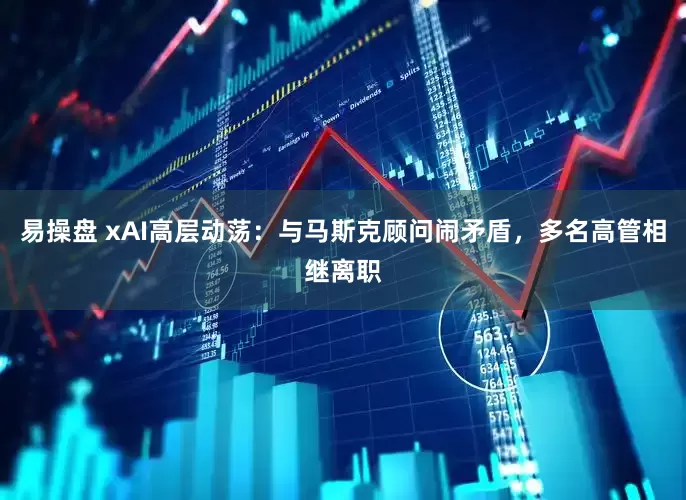 易操盘 xAI高层动荡：与马斯克顾问闹矛盾，多名高管相继离职
